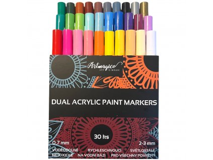 Artmagico dual pens 30 pcs