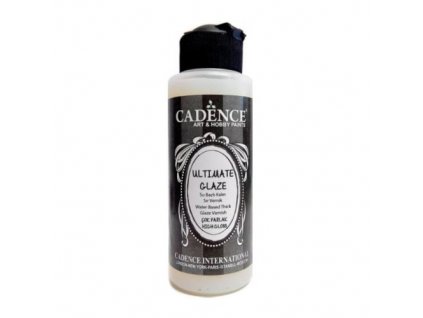 Cadence Glazurovací lak lesklý 120 ml  Transparentní lak