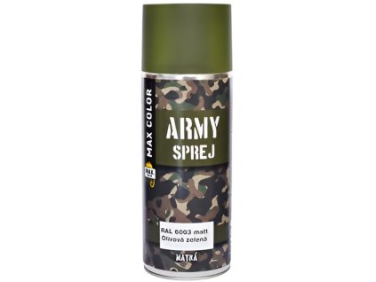 Army sprej RAL 6003 mat 400 ml  Maskovací barva