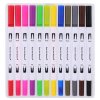 Dual tip brush pens 12 set  Výhodné balení