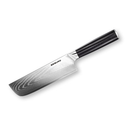Nakiri nůž Seburo SARADA Damascus, 17 cm