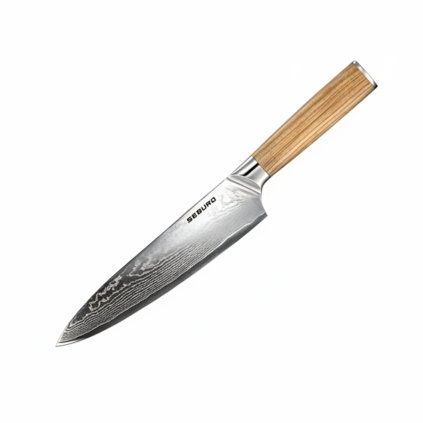 Šéfkuchařský nůž Seburo HOKORI Damascus, 20 cm