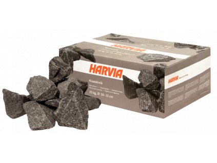 Saunové kameny HARVIA - 20 Kg - 10-15 cm - šedé