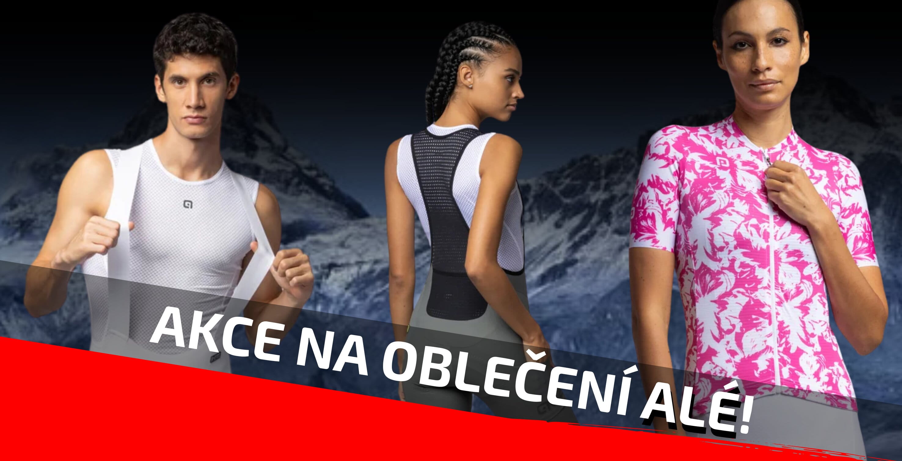 Akce na oblečení Alé