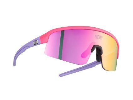 Brýle Viper, rámeček Pink Lisel, skla Mirror Violet CAT 3