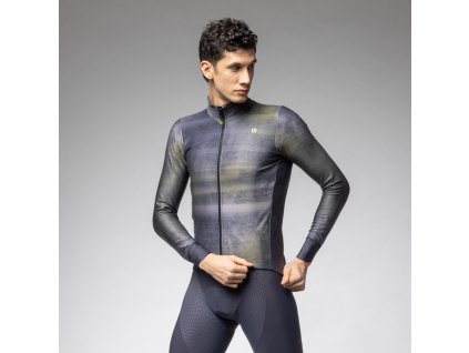 Zimní cyklistická bunda ALÉ pánská PR-E TRACCIA (Varianta Velikost L, ID 72147)