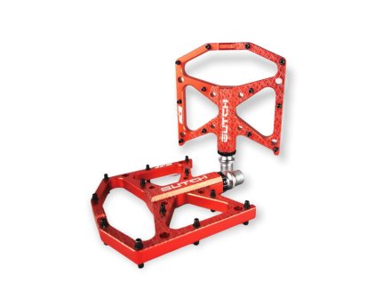 Pedales ICE BUTCH rouge zoom 2 a6a