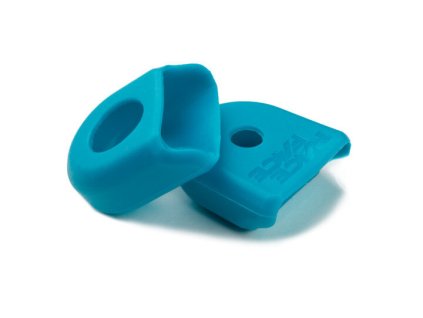 RACE FACE CRANK BOOT 2-pack, ochrana carbonových klik tyrkysová