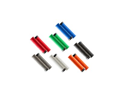 RACE FACE gripy HALF NELSON, SINGLE LOCK ON šedá