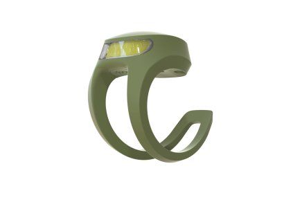 Přední blikačka Knog Frog V3 - Army Jacket Green