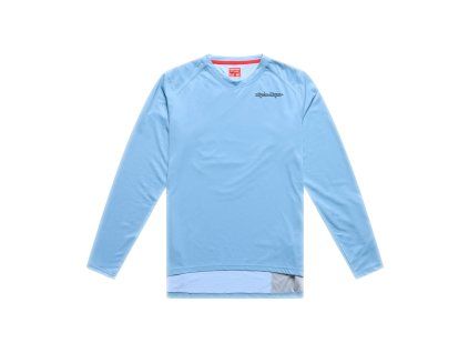 TroyLee Designs Dámský Dres S Dlouhým Rukávem Lilium PRO Mono Dawn Blue
