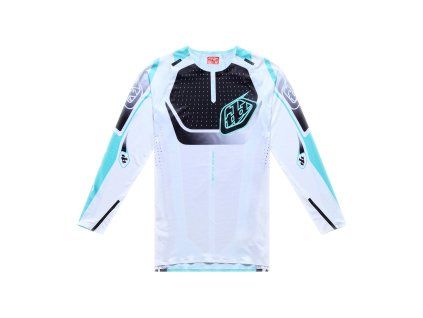 TroyLee Designs Pánský Dres S Dlouhým Rukávem Sprint Ultra Proton White