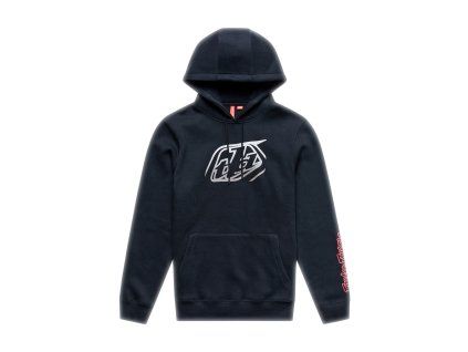 TroyLee Designs Mikina Badge Black / Gray