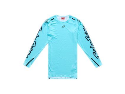 TroyLee Designs Pánský Dres S Dlouhým Rukávem Sprint Ultra Mono Real Teal