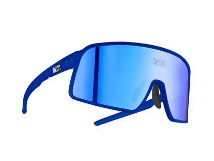 Brýle STRATUS, rámeček BLUE ROYAL SHINY, skla MIRROR BLUE CAT 3, velikost M/L