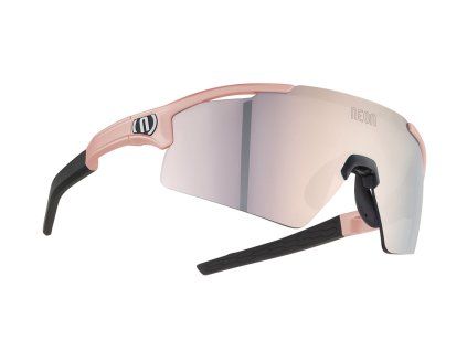 Brýle NOVA, rámeček LIGHT PINK, skla MIRROR LIGHT PINK CAT 3, velikost M/L