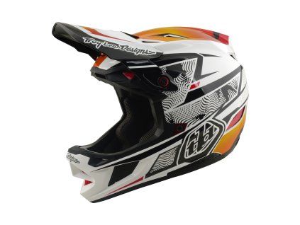 TroyLee Designs Helma D4 Composite Mips Lined UP White