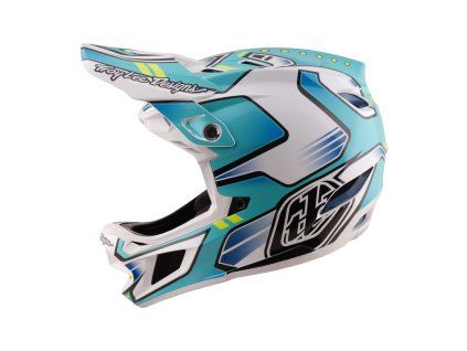 TroyLee Designs Helma D4 Composite Mips Crest Real Teal
