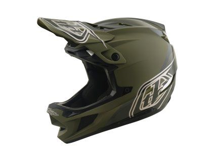 TroyLee Designs Helma D4 Polyacrylite Mips Shadow Beetle