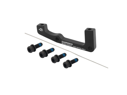 adaptér přední Shimano Post/ Stand 203mm, černý
