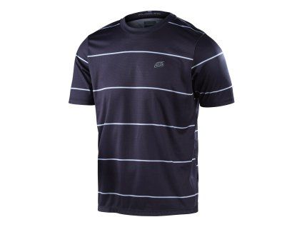 TroyLee Designs Dres S Krátkým Rukávem Flowline Revert Black