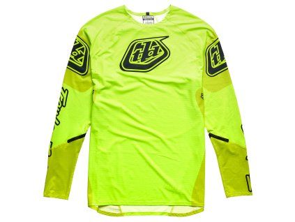 TroyLee Designs Dres S Dlouhým Rukávem Sprint Ultra Sequence FLO Yellow