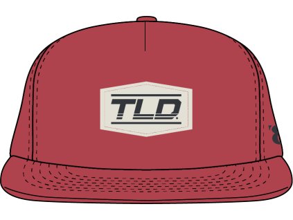 TroyLee Designs KŠILTOVKA SPEED PATCH PATCH POPPY RED (Velikost Množ. Uni)