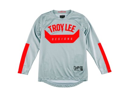 TroyLee Designs DĚTSKÝ DRES S DLOUHÝM RUKÁVEM FLOWLINE AIRCORE MIST (Velikost L)