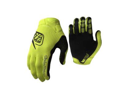 TroyLee Designs Dětské Rukavice AIR Mono FLO Yellow