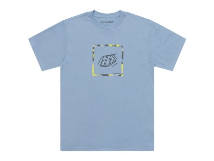 TroyLee Designs TRIKO S KRÁTKÝM RUKÁVEM VELOCITY SMOKE BLUE (Velikost XL)