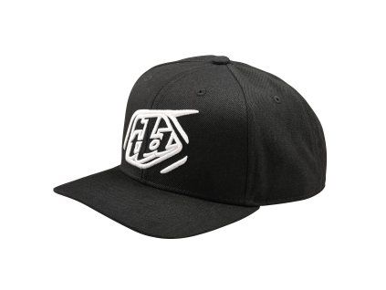 TroyLee Designs Kšiltovka Curved Snapback Badge Black