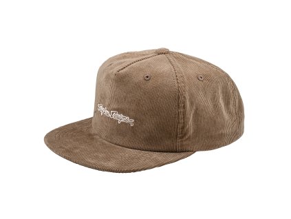 TroyLee Designs KŠILTOVKA UNSTRUCTURED SNAPBACK SIGNATURE GRAVEL CORD (Velikost Množ. Uni)