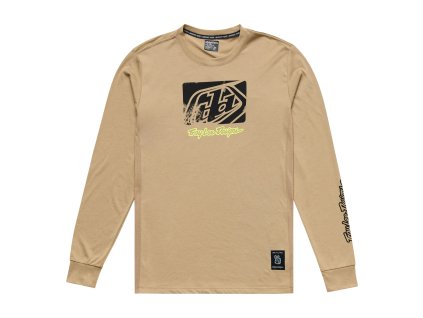 Troy Lee Designs DRES S DLOUHÝM RUKÁVEM SKYLINE RIDE TEE SCRUBBED TIMBER (Velikost 2XL)