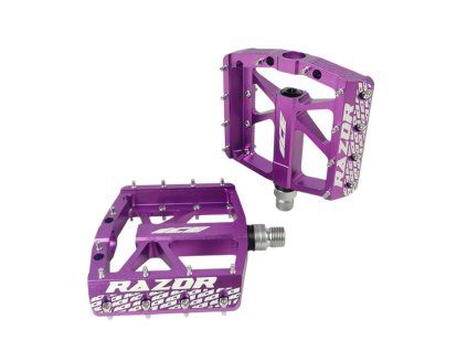 Pedály ICE Razor Fialové