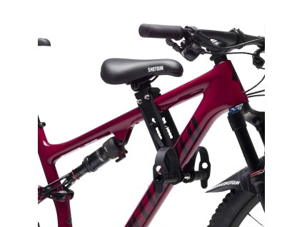 Kids Ride Shotgun Dětská cyklosedačka na rám (Barva Černá)