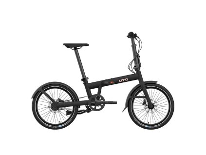 UTO Skládací kolo PRO20 NE (Barva Černá/Šedá, Satin Grey)