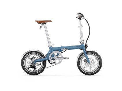 EOVOLT Skládací elektrokolo Morning V3 16" Vintage edition (Barva Modrá)