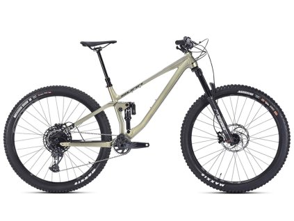 SUNN Horské kolo KERN S1 (Barva Stříbrná/Zelená, Velikost rámu L)