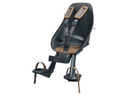 Urban Iki Dětská sedačka na kolo s adaptérem přední (Barva Hnědá/Zelená/Černá/Modrá/Růžová/Bílá, Bincho Černá/Kurumi Hnědá)