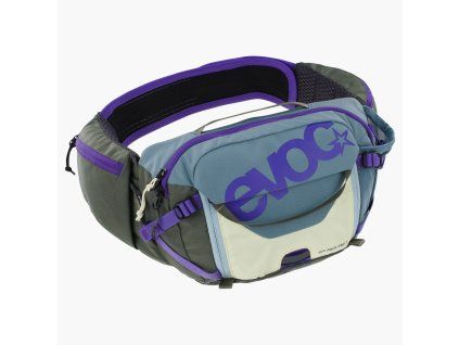 Evoc HIP Pack PRO 3 - steel - violet - dark olive