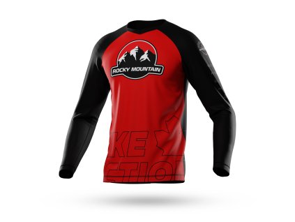 BIKEACTION Factory trailový dres (Velikost S)