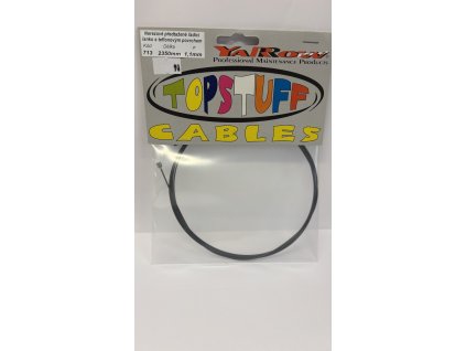 Nerezové předtažené řadící lanko teflon 2350mm x 1,1mm
