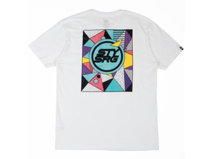 Stay Strong Memphis tričko – bílé (Velikost L)