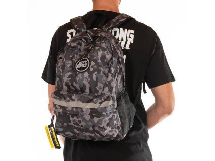 Stay Strong V3 Icon batoh – černý/šedý camo