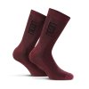 Ponožky NEON 3D Bordeaux (Varianta Velikost M (39-42))