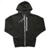 sweat stay strong faster zip heather black 4