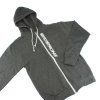 Mikina Staystrong Faster Zip Heather Black
