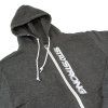 Mikina Staystrong Faster Zip Heather Black