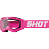 Brýle Shot Rocket Kid 2.0 - lesklé, neonově růžové