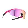 Brýle NOVA, rámeček PINK FLUO, skla MIRROR LIGHT PINK CAT 3, velikost M/L